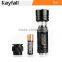 2016 fashional stylish Dry Battery Power Source and Aluminum led flashlight powerful