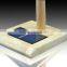 Solar Windmill Wooden for Gift