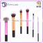 6pcs promotional synthetic hair cosmetic brush