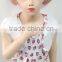 Girls Fashion Printed 100%cotton Cute Two-piece Dress