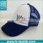 LCTN1853 short bill foam plain trucker cap mesh hat
