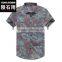 2016 wholesale custom latest designs men cotton hawaii shirt