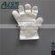 High quality clear color pe disposable gloves