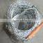 14#*16#galvanized double twist barbed wire