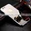 Shockproof Ultra-thin Aluminum Metal Bumper Frame Bulk Cell Phone Case with Mirror back Cover For iPhone 5 5s 6 6s plus