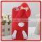 Lovely 3D rabbit Cute Cartoon Soft Silicone Minion Back Cover Case For iphone 5s 6 6s plus