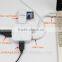USB-C Multiport Adapter USB Type-C male to Type C female Charger device with HD female Adapter for Apple Macbook 12"