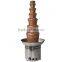 103cm height 7 layers large chocolate fondue fountain machine for catering services