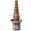 103cm height 7 layers large chocolate fondue fountain machine for catering services