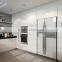 Factory price Customized high gloss white kitchen cabinet design