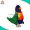 Hot selling stuffed plush african grey parrot birds for sale
