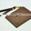 school student id card holder with clasp