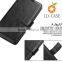 Factory Supply Unique Design Vertical Flip Magnetic Button Mobile Phone Pu Leather Case for Lg G5
