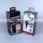 Custom plastic clear PVC box packaging