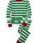 Holiday Stripe Infant Pajamas