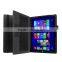Quality Lychee Texure PU Leather Case with flip Stand For MICROSOFT SURFACE PRO 3 BUSINESS PROTECTIVE CASE