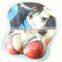 Magnetic brest custom boob mouse pad