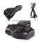 In-car Wireless FM Transmitter Car Charger MP3 Player Bluetooth Hand-Free For Steer Wheel