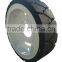 China supplier solid tires with wheels rims for heavy duty equipment 1510x470