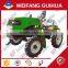 24 hp green color electric start diesel engine farm tractor