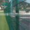 pvc coated double wire mesh fence, used wrought iron double fencing for sale