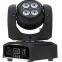 wash stage light mini Double Face 4pcsx10w 4in1 led moving head beam light