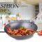 FDA LFGB Certificate Carbon Steel Induction Wok Price