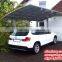 DIY	Easy installation cantilever aluminum carport with arched roof