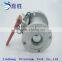 Factory Supply Aluminum Square Flange Ball Valves