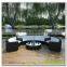 Audu Commercial Resin Oval Wicker Outdoor Lounge Furniture