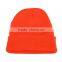 Free Simple Customized Plain Hat 100% Acylic Adult Knit CC Beanie Hat