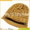 Fashion Warm Knitted Beanie Hat Slouch Baggy Crochet Skull Cap Beret Hat for Women Winter Ski Party Khaki