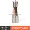 WS-PG28 Adjustable Ceramic Core Rotor 2in1 stainless steel salt and pepper shakers