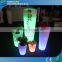 Automobile Show Color Changing Lighted Flower Pot LED