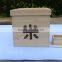 The original wood color and practical rice storage box