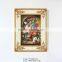 Hand-Made Solid Wood Frame with Hand-Painted Oil Painting for Interior Wall Arts