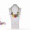 2016 Customized mannequin white wooden necklace display bust
