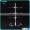 Hot 6 tiers Acrylic eyeglass frame stand 6 step glasses Display Riser Holder Perspex Glasses Display Stand Riser