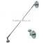 Modern design stainless steel glass canopy fittings/outdoor tempered glass canopy system for door,window,car parking