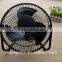 2015 good quality and competitive price mini metal electric fan with 360 degree