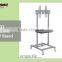High Quality Plasma TV Bracket Screen Holder Rack Movable TV Cart