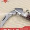 Stainless steel bottle opener wine corkscrew for promotional gift