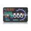 A8 Hud Head Up Display with OBD2 Interface Plug Play KM/h MPH Speeding Warning