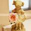 fabric single stem flower for home decoration artificial silk peony flower