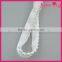 fashionable white tape rhinestone decorative trim for garment WTPE-028