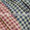 2016 Spring Red and Blue Tantan Print Women Plaid Flannel Shirt Dresses