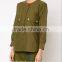 new arrival khaki patch pocket fancy casual shirt OEM service