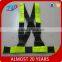 reflective safety belt in reflective pvc crystal