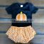 New born clothes Halloween baby gift set romper and bloomer wholesale alibaba