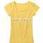 Wholesale 100% Cotton Blank Woman t Shirt 2016